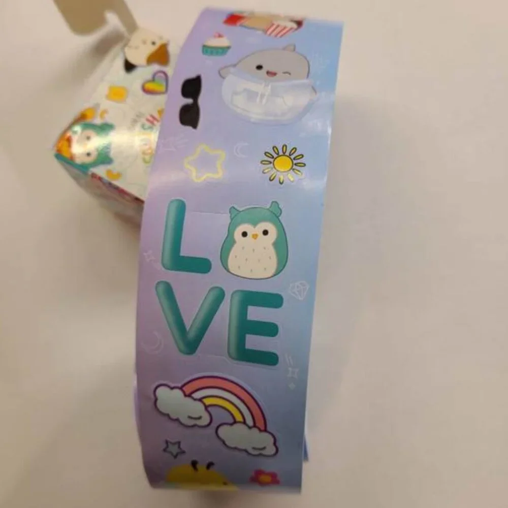 Original Squishmallows 6 Foot Sticker Roll